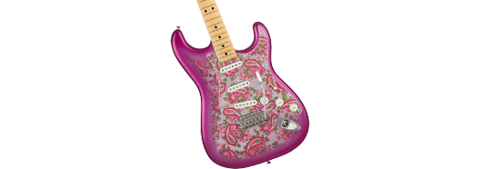 Fender Made in Japan Limited Stratocaster Maple Pink Paisley