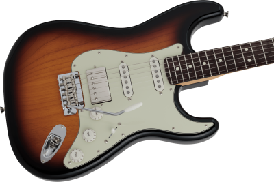 Fender Stratocaster HSS Made in Japan Hybrid II Collezione 2024 3-Color Sunburst