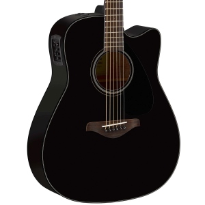 Yamaha Fgx800C Blii Acoustic Guitar Black