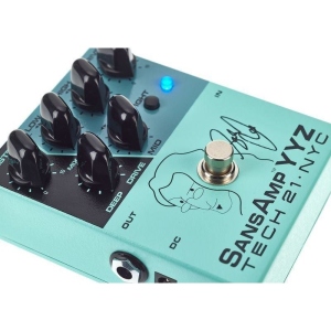 Tech21 Geddy Lee Signature Sansamp YYZ Preamplificatore a Pedale per Basso