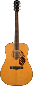 Fender Paramount PD220E Dreadnought Natural con Case