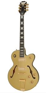 Epiphone Uptown Kat Es Topaz Gold Metallic 