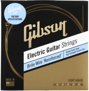 GIBSON BRITE WIRE REINFORCED  NICKEL PLATED 10 - 46