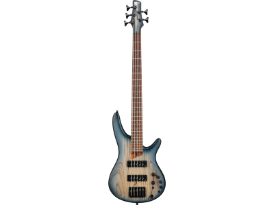 Ibanez Sr605ectf Basso Elettrico 5 Corde Cosmic Blue Starburst Flat