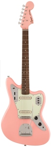 Squier Classic Vibe '60s Jaguar FSR Shell Pink Matching Headstock