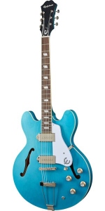 Epiphone Casino Worn Blue Denim Chitarra Semiacustica