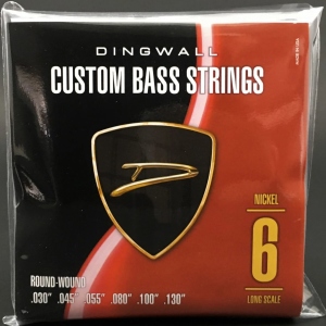 Dingwall Long Scale 6 String Set Nickel Plated  030-130