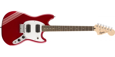 Squier Fsr Bullet Mustang Competition Candy Apple Red Chitarra Elettrica