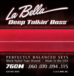La Bella Muta Per Basso Elettrico 760N 4C Lisce 060-115