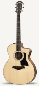 TAYLOR 114CE WALNUT SITKA ELECTRO ACOUSTIC GUITAR