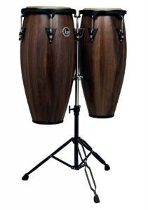 Lp Conga Set Aspire 11 E 12 Walnut Stand Doppio Incluso