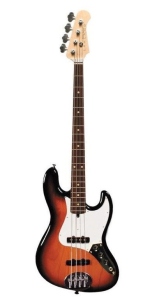 Lakland Basso Elettrico Solid Body 4 Corde Sky 4460 Three Tone Translucent