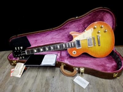Gibson 60Th Annyversary 1960 Les Paul Standard V2 Vos Orange Lemon Fade