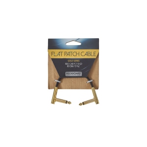 Rockboard Rbo Cavo Flat Patch Cable Gold 10 Cm