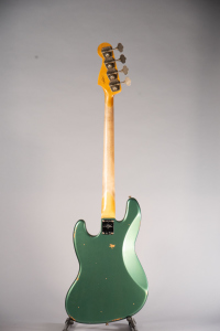 Fender Custom Shop Time Machine 62 Jazz Bass Relic Aged Sherwood Green Metallic