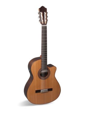 Almansa 403 Nature Cutawy Chitarra Classica Preamplificata Natural