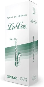 Rico La Voz Ance Sassofono Sax Tenore  Hard conf. 5Pz