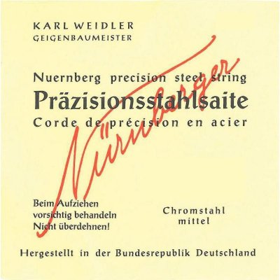 Nurnberger Corda Violino Re 75 4/4