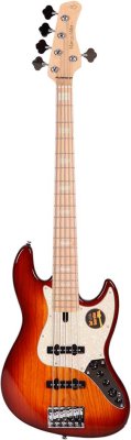 Sire By Marcus Miller V7 Swamp Ash-5 Corde Tobacco Sunburst 2Nd Gen