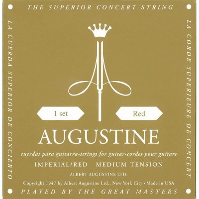 Augustine Imperial Medium Tension Red