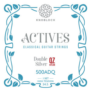 Knobloch Actives Double Silver QZ Hi Tension 500ADQ Muta Chitarra Classica