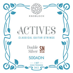 Knobloch Actives Double Silver SN Hi Tension 500ADN Muta Chitarra Classica