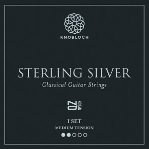 Knobloch Sterling Silver QZ Mediun 300SQ Muta Chitarra Classica