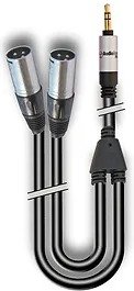 Audiodesign Cavo 1 Jack 3,5 M Stereo 2 Xlr M 6Mt