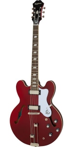 Epiphone Riviera Sparkling Burgundy Chitarra Semiacustica