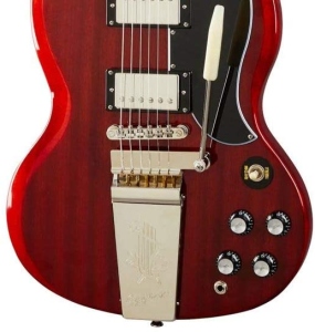EPIPHONE SG STANDARD 61 MAESTRO VIBROLA VINTAGE CHERRY