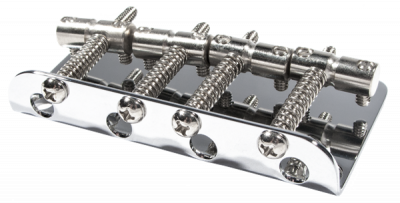Fender Pure Vintage 70S Jazz Bass Bridge Assembly Chrome