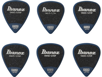 Ibanez Set 6 Plettri Dark Blue Sand Grip