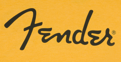 Fender Spaghetti Logo Tshirt Butterscotch Blonde L