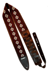 Souldier Torpedo Pillar Burgundy  Guitar Strap