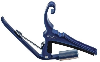 Kyser Kg6Ua Capotasto Mobile Quick Change Blue