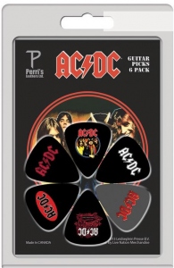 Perri'S Lp-Acdc Plettri Ac Dc Confezione 6
