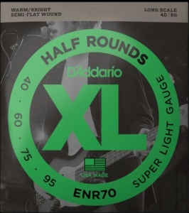 D'Addario Enr70 Long Scale 040-095