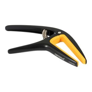 Ortega TWCAPO-SBK Twin Capo, Flat & Curved Fretboards