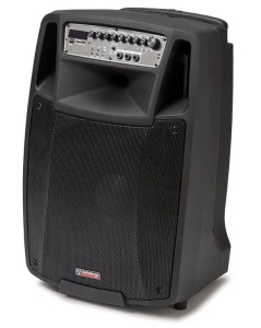 Audiodesign M2 15Wl Diffusore Portatile con 2 Microfoni Wireless