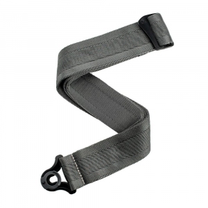 D'Addario 50Bal09 Auto Lock Guitar Strap Metal Grey