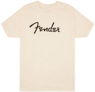 Fender Spaghetti Logo Tshirt Olympic White XXL