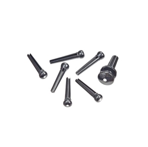 Planet Waves Confezione 7 Pioli 1 Bottone Plastica Nero