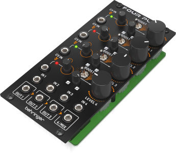 Behringer Four Play Quad Voltage Controlled Amplifiers and Mixer Module for Eurorack