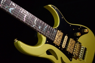 Ibanez Steve Vai Pia3761Sdg Sun Dew Gold Con Case