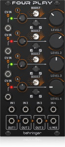 Behringer Four Play Modulo 4 Amplificato