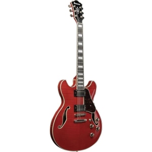 Ibanez As93Fmtcd Chitarra Semiacustica transparent Cherry Red