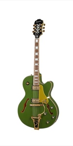 Epiphone Emperor Swingster Forest Green Metallic Chitarra Semiacustica