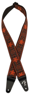 Fender Tracolla  Pasadena Woven Strap 2' Orange Wallflower