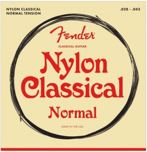 Fender Muta 100 Nylon Clear Silver Tie End