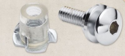 Taylor End Pin Chrome